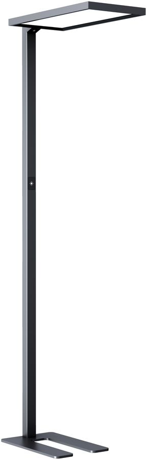 LED-Stehleuchte DOTLUX ROOFbutler 80W, 4000K, dimmbar, schwarz
