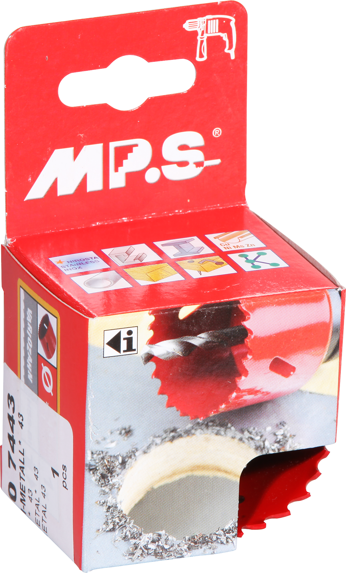 Glockenfräser HSS 43mm