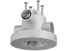 Lampendübel HSB Easy Ø96mm grau halogenfrei