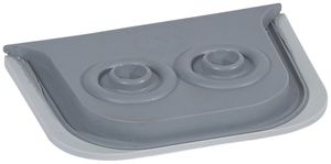 Raccordo 2 uscite 16mm PLEXO grigio