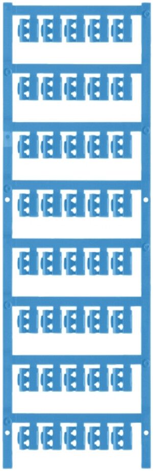 Marqueur de conducteur Weidmüller MultiCard SFC p.Ø2…3.5mm 12×5.8mm PA66 bleu