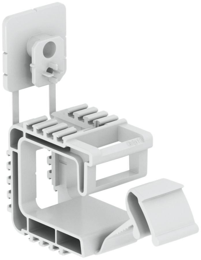 Sammelhalterung Bettermann 10×NYM 3×1.5mm², lichtgrau