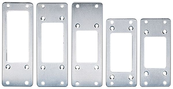 Adapterblech Rittal SZ 2481.000 1×rechteckig mit Dichtung St5Stk