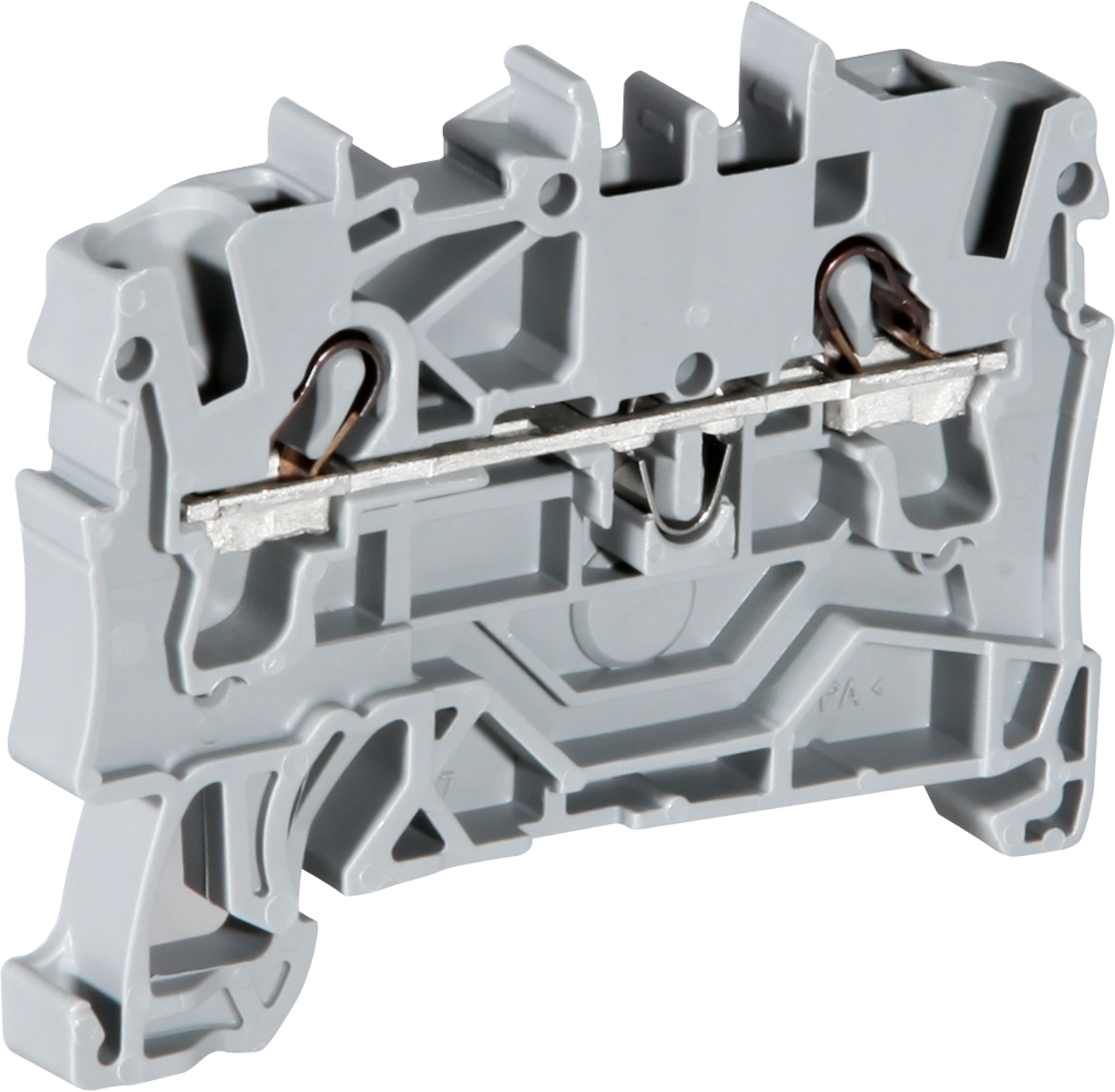 Durchgangsklemme WAGO TopJob-S 2.5mm² 2L grau Serie 2002