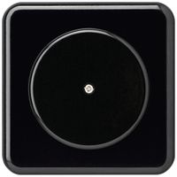 UP-Blindabdeckung basico Ø58mm schwarz