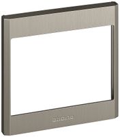 Abdeckrahmen LINEA 5000 1×1 vertikal 139×137mm Titan