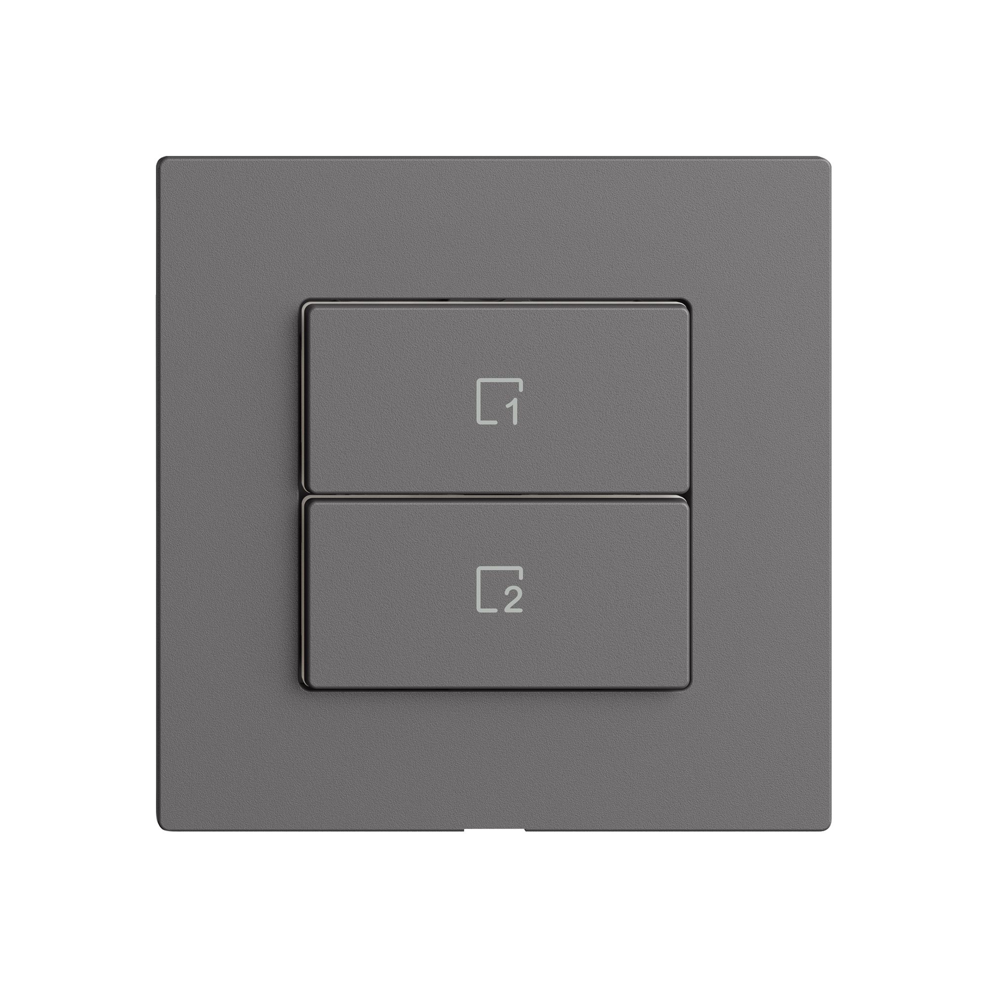 Comando per pulsante scene EDIZIOdue Wiser 2 scene 2t grs