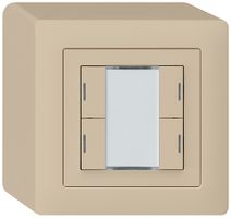 AP-Taster kallysto KNX 4×beige RGB LED s/e-link