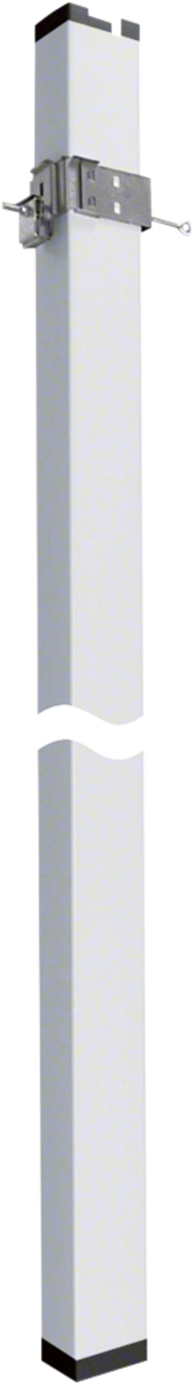 Deckenanschlusssäule tehalit DA200 1× Flextechnik H=2.8m verkehrsweiss