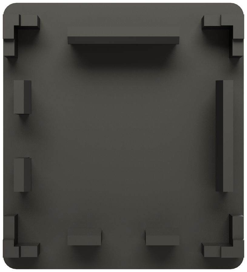 Adattatore per guida DIN ABB CT1M-3 DIN Rail Adapter set di montaggio