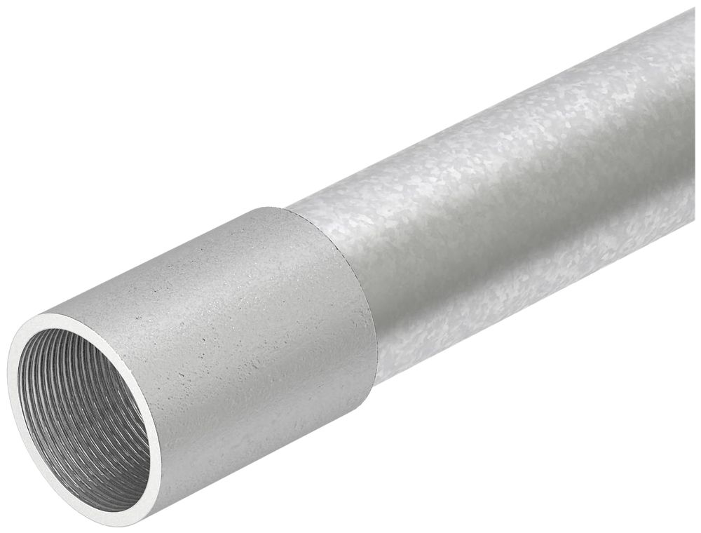 Stahlpanzerrohr Bettermann M40 mit Gewinde tauchfeuerverzinkt
