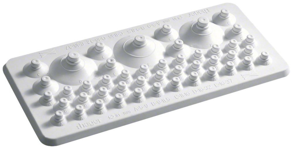 Leitungseinführung Hager univers für Schränke IP30/44/54 oben/unten