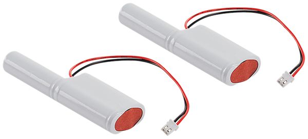 Accu SLV pour P-LIGHT, Ni- Cad 3.6V, 1000mA, kit de 2 pcs.