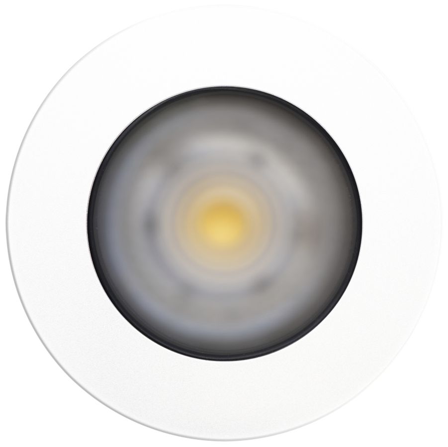 EB-Deckenleuchte Fawa FARO AMRUM GU10 8W IP44 EB-Ø60mm weiss