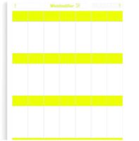 Kabelmarkier-Etikette Weidmüller LaserMark WriteOn für Ø8.2…14.3mm 68×25mm gelb