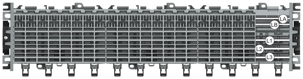 Starterpaket SMISSLINE TP ZLS905, für 76TE, 3L-LA-LB, 125A