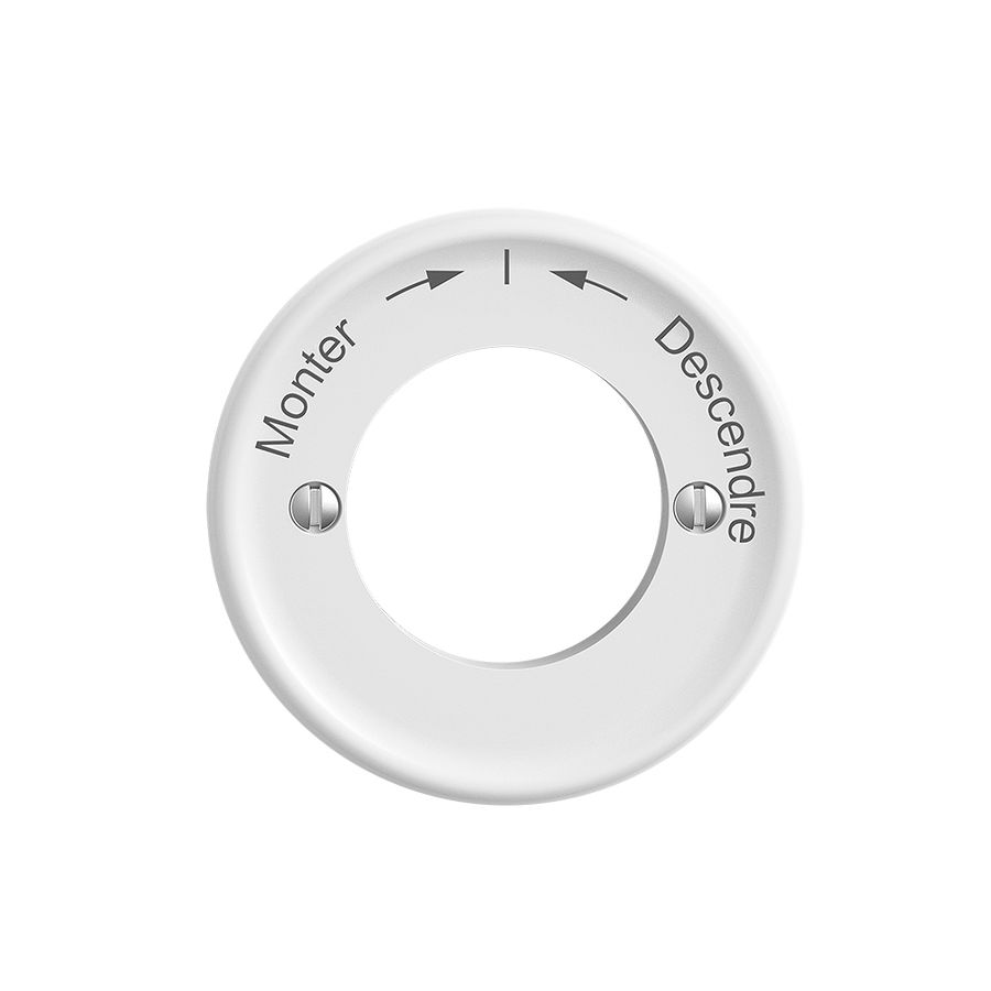 Frontset Monter->I<-Descendre STANDARDdue, weiss