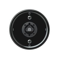 Schlüsselschalter origin Ausschalter 0/2L 16A 250V 0-I-0-I 60×60mm schwarz