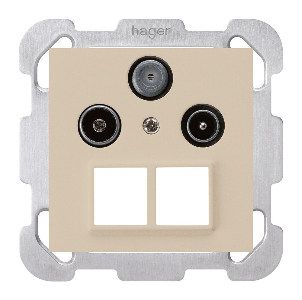 Prise d'antenne ENC R/TV/SAT HMS kallysto B beige