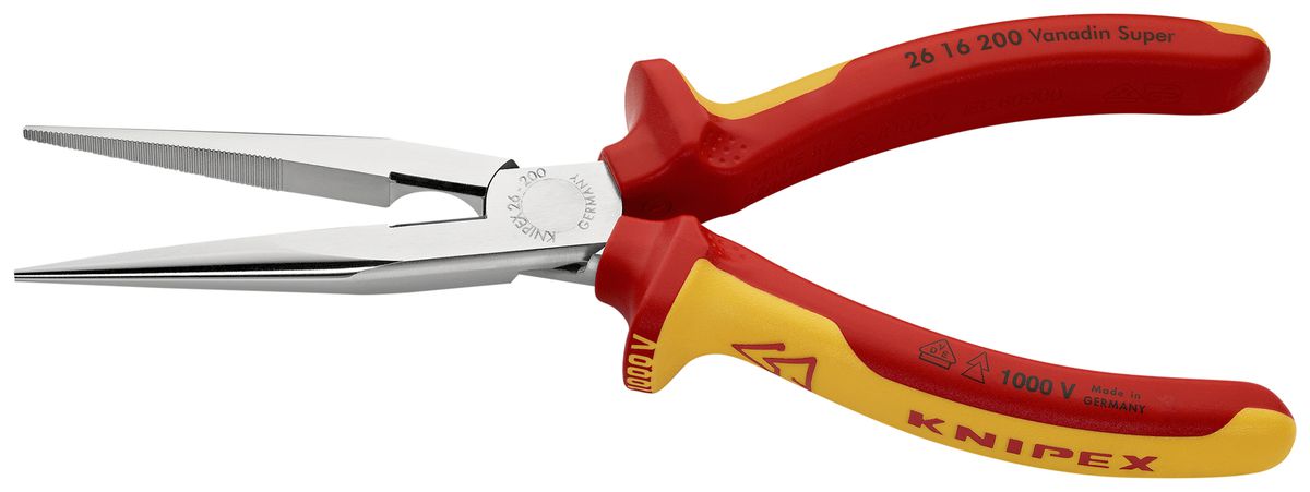 Telefonzange KNIPEX mit Schneidevorrichtung VDE gerade 200mm