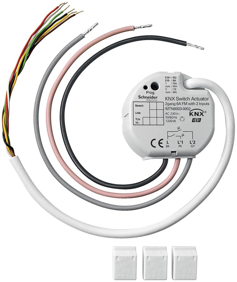 EB-Schaltaktor KNX Schneider Electric MTN6003-0002