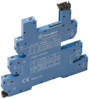 Zoccolo per relè Finder MasterINPUT p.relè Serie 34, 6…24VUC morsetti a vite