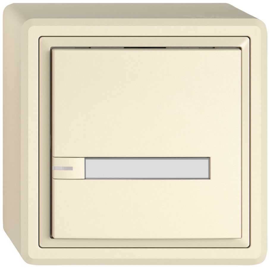 AP-KNX-Taster RGB EDIZIO.liv SNAPFIX® Temperaturfüh.RGB-LED Pap.1×T 1-Tbed.cr