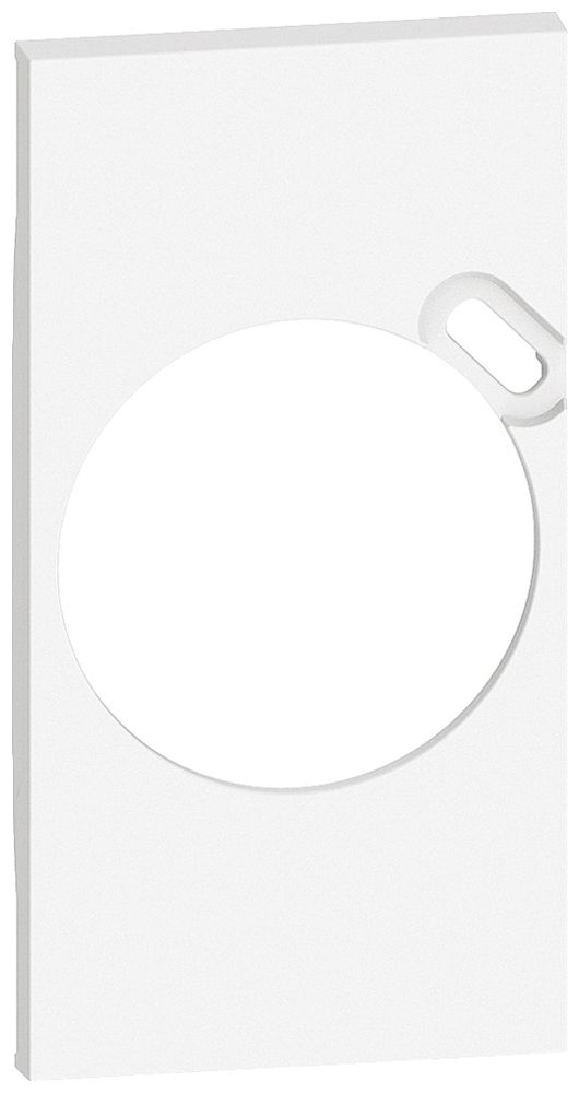 Abdeckung Living Now 2 Module für Steckdose FR mit USB weiss