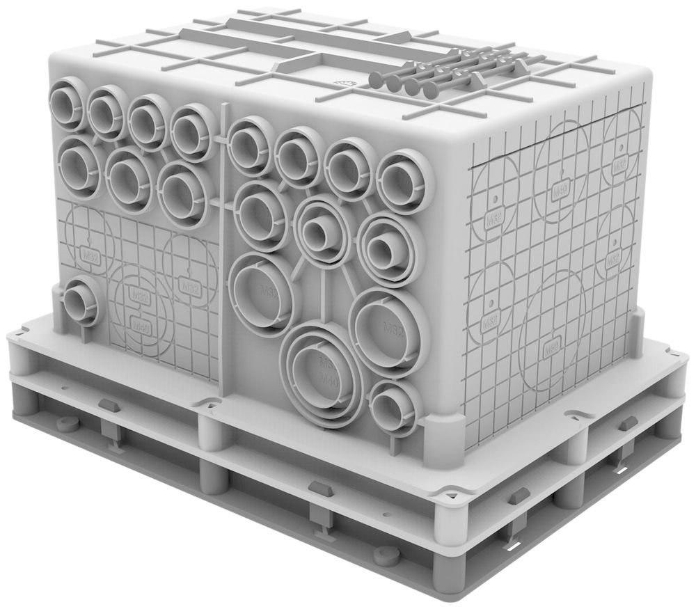Boîte de coffrage ENC Multibox Compact type A 250×180×172mm