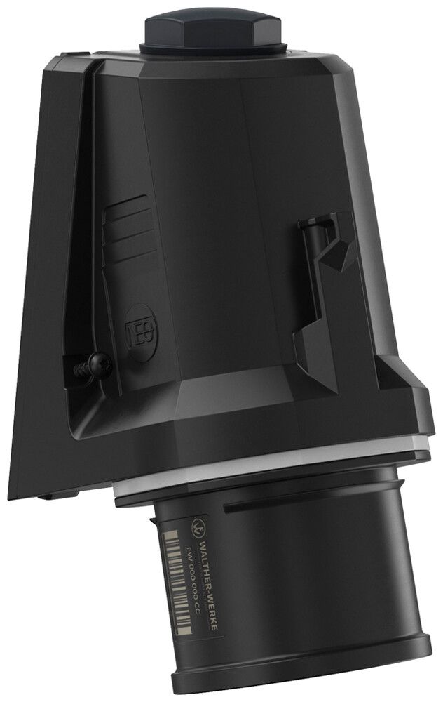 AP-Gerätestecker CEE NEO 5P 32A >50V 1h grau IP54 schraublose Klemme