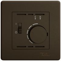 UP-Raumthermostat EDIZIO.liv SNAPFIX® m.Temperaturbegr.f.Bodenheizungen br