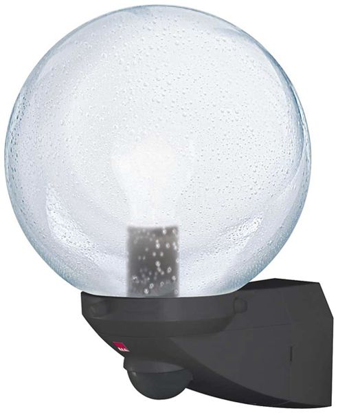 Lampada automatica ALC con vetro a bolle 360 nero