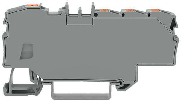 Borne de passage WAGO Contact TOPJOB S 1×6/6×1.5mm² Ex e II gris