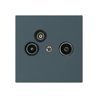 Antennendose R/TV-Daten kallysto A 2GHz 14db anthrazit