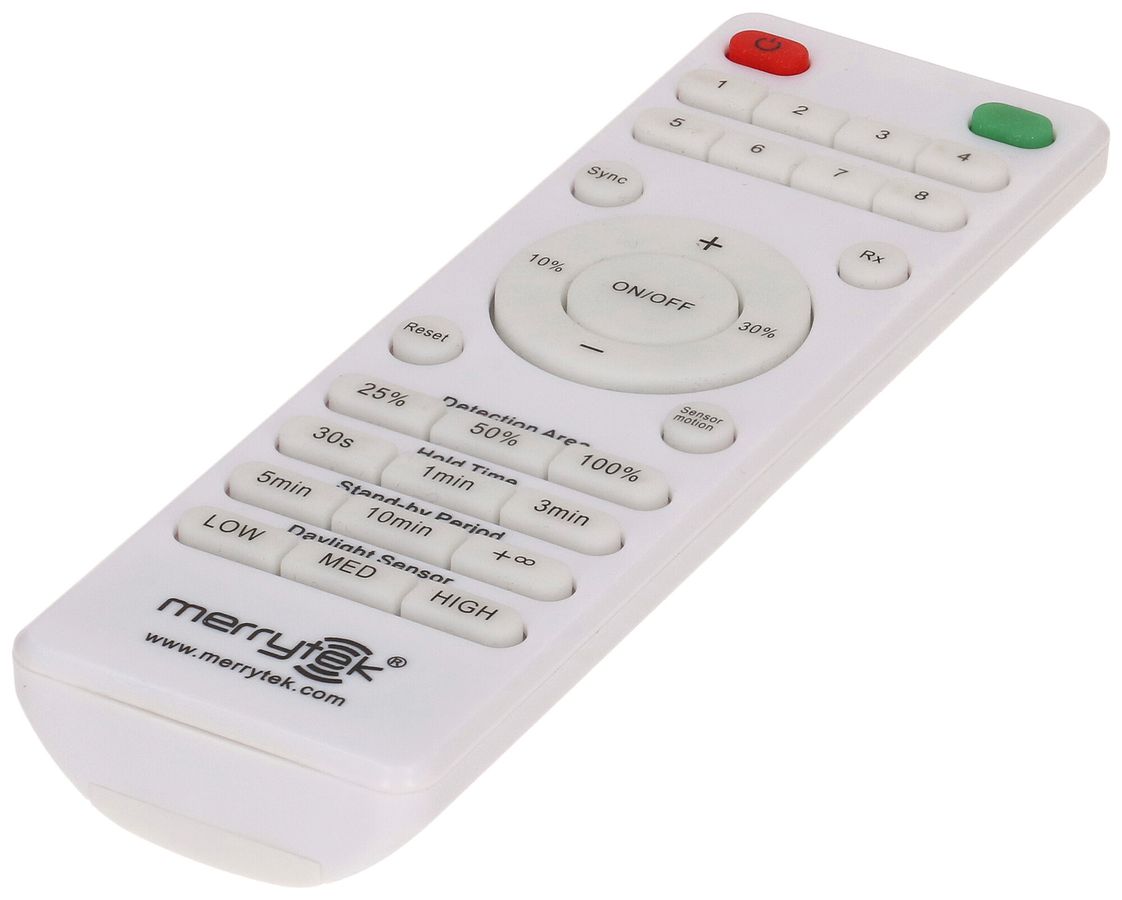 Fernbedienung MAX HAURI IR FLAT CCT für HF M/S 140×46×18mm