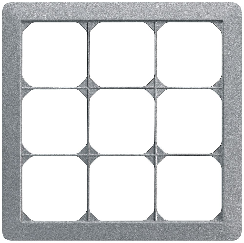 UP-Abdeckrahmen kallysto.trend 3×3 fjord 214×214mm