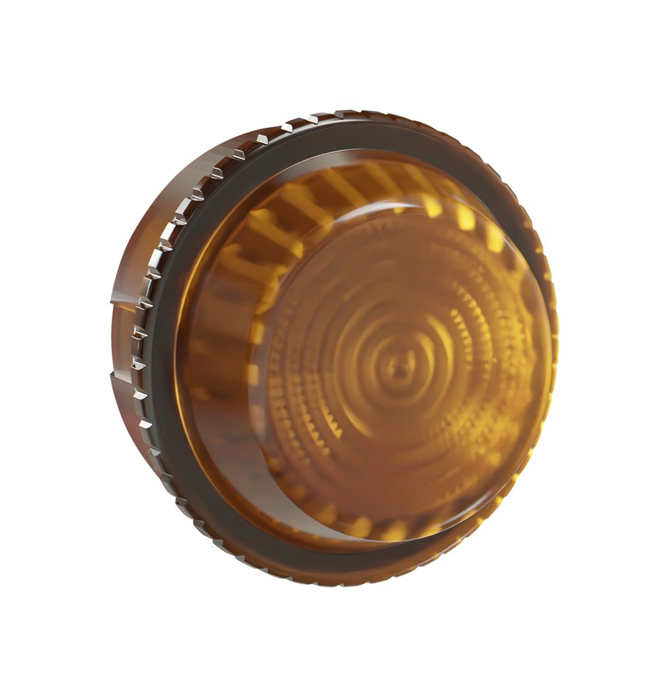 Kalotte ELEMENT SNAPFIX® gelb flach Ø64.5mm