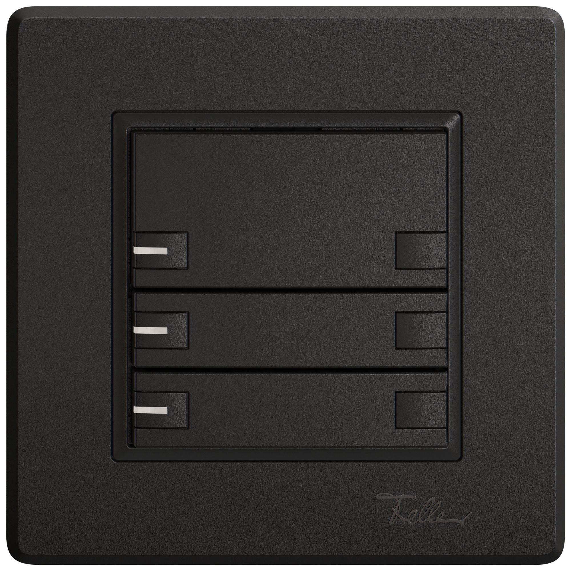 Poussoir universel ENC EDIZIO.liv UNI SNAPFIX® a.LED RGB 6× comm.1T no