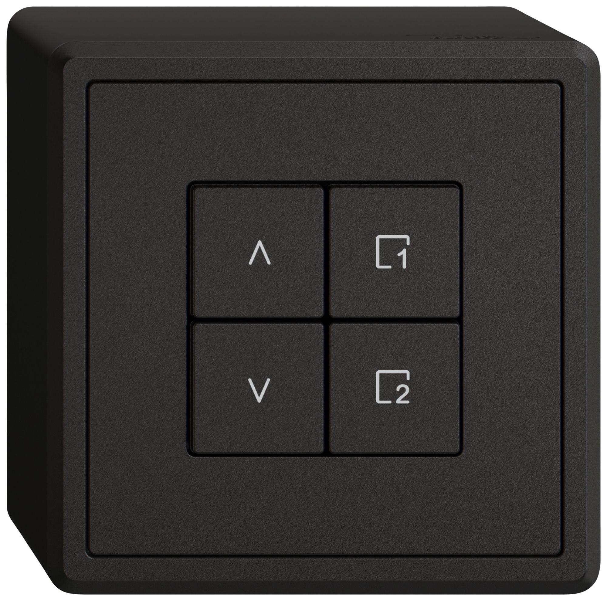 Interrupteur stores AP EDIZIO.liv Wiser SNAPFIX® 1 scène 4 touches no