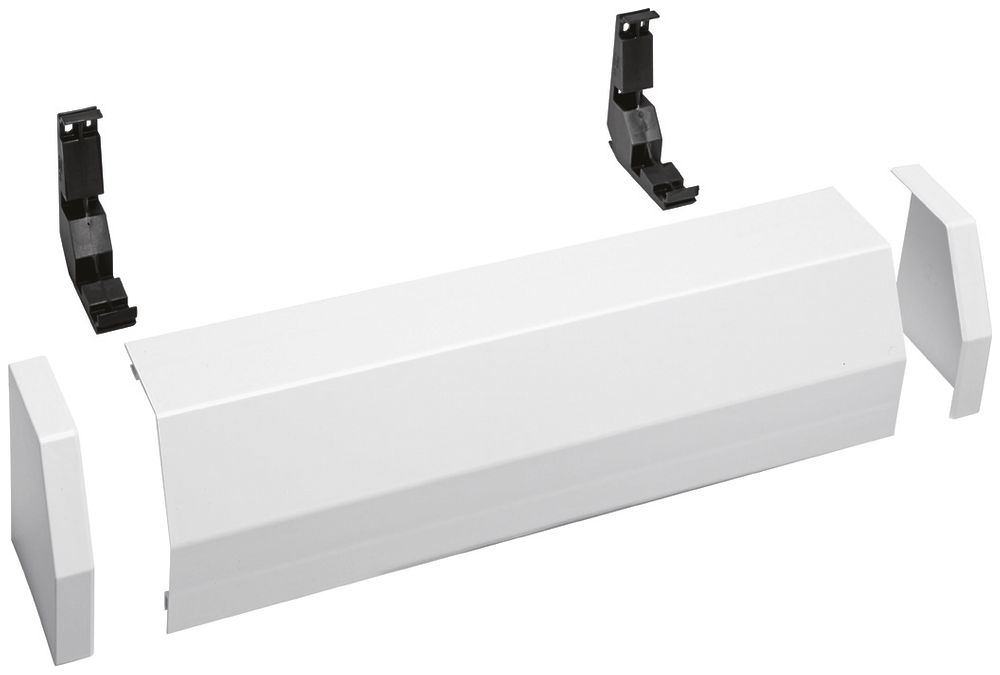 Canal de rangement Hager univers 2-part 550mm blanc