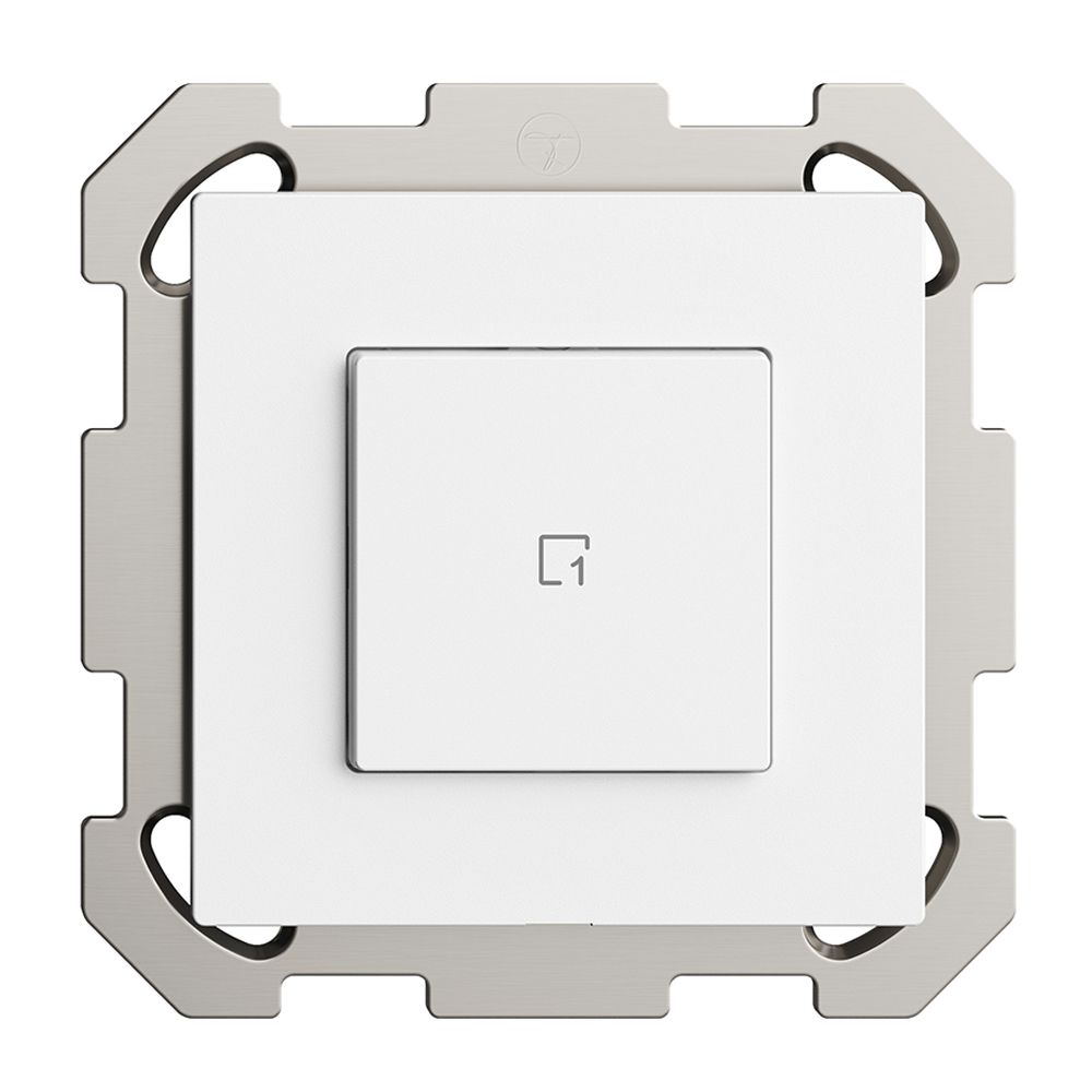 UP-Szenentaster 1 Szene/1T Edue Wiser weiss