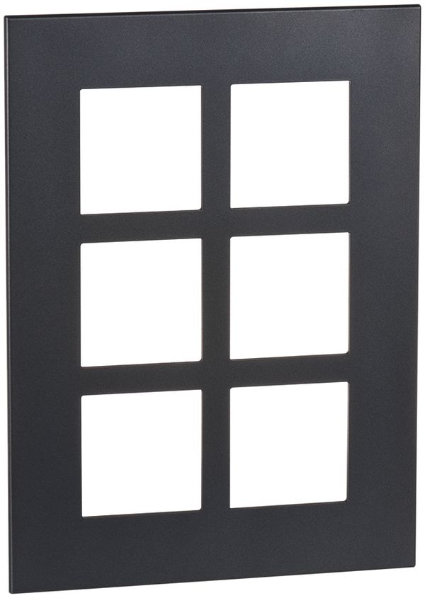 Abdeckrahmen ATO 3×2 Module graphitgrau