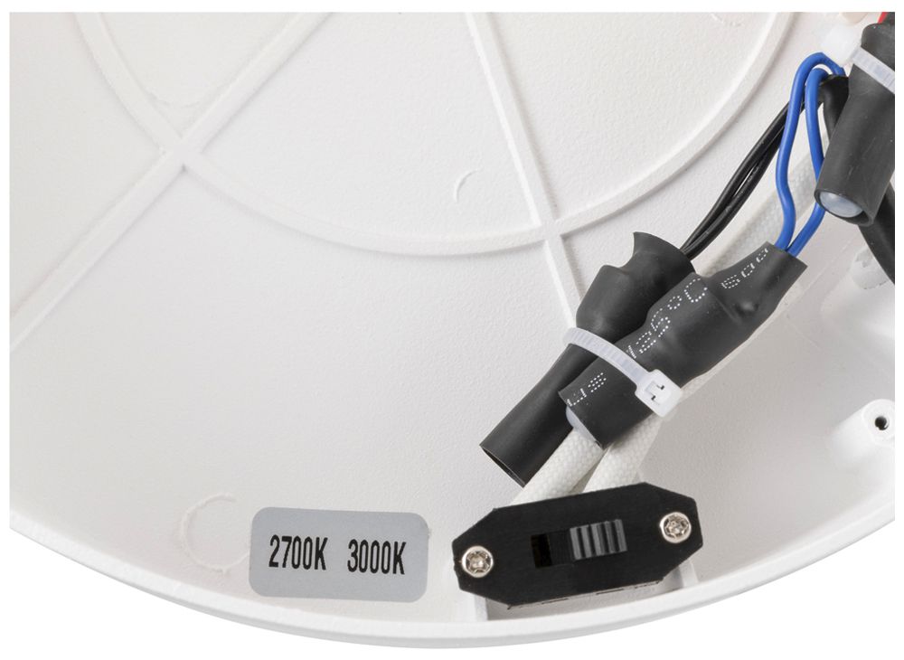 Plafonnier/applique LED SLV ONE 40 CW 14W 450lm 927/930 DALI Ø400 blanc