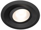 Downlight LED Plejd DWN-01-B 8W 515lm 2200…4000K IP44 REG Ø94mm nero
