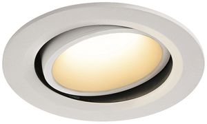 LED-Downlight SLV NUMINOS MOVE L 25.4W 2300lm 3000K 40° DIM Ø160×86mm ws/ws