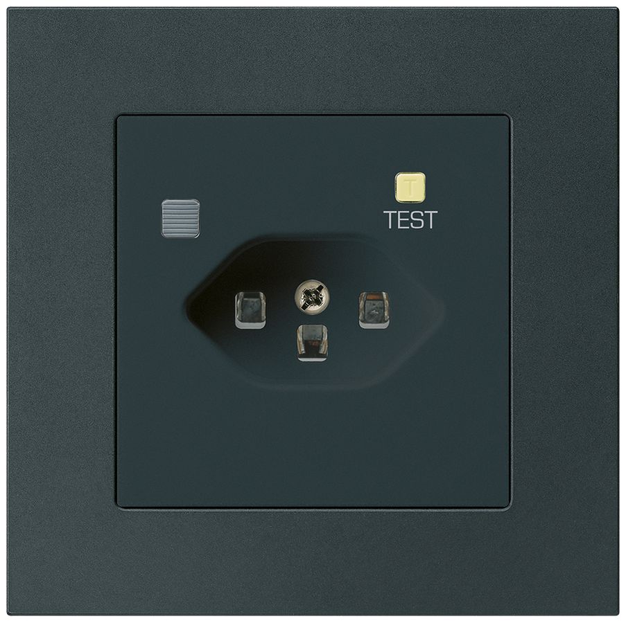 Presa INC KPR T23 FI 30mA nero