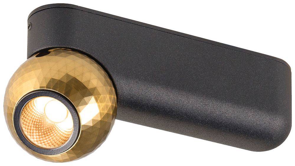 Lampada apparente LED SLV DYSKO single 7W 750lm 2700K REG 153×54×68mm nero