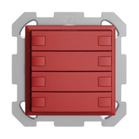 UP-KNX-Taster RGB EDUE, 250mW, o.LED, 4×Taste, 2×Tastenb., ber