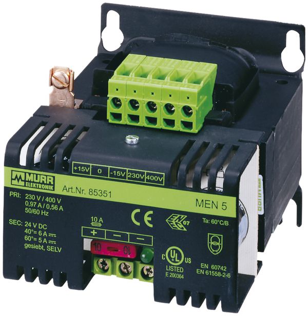 Speisegerät mit Gleichrichter Murrelektronik MEN 230/400VAC, 24VDC/1A