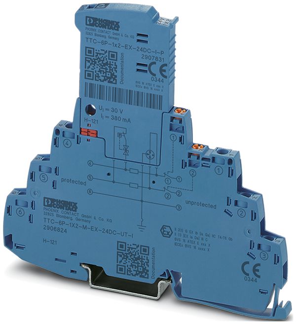 Überspannungsschutz Phoenix Contact TTC-6P-1X2-M-EX-24DC-UT-I